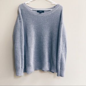 Forever 21 knit sweater gray